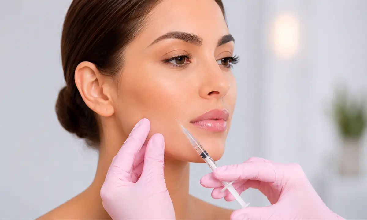 Medical professional preparing Hylenex hyaluronidase injection for filler dissolver treatment in Glendale, CA